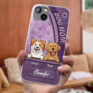 All You Need Is Love And A Dog - Dog Personalized Custom Clear Phone Case - Gift For Pet Owners, Pet Lovers