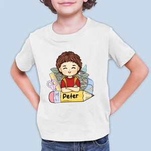 Back To School - Personalized Custom Kid T-shirt - Back To School Gift For Kid