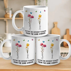 There's No Better Friend Than A Sister - Sister Personalized Custom Mug - Gift For Sisters, Siblings