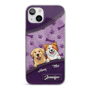 Dogs Have Given Us Their Absolute All - Dog Personalized Custom Clear Phone Case - Gift For Pet Owners, Pet Lovers