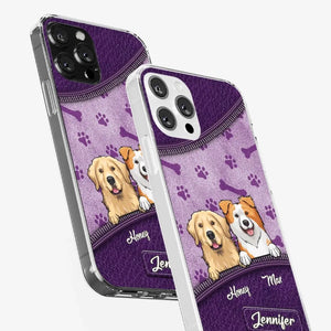 Dogs Have Given Us Their Absolute All - Dog Personalized Custom Clear Phone Case - Gift For Pet Owners, Pet Lovers