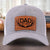 Love Begins And Ends With A Dad - Family Leather Patch Hat - Gift For Dad