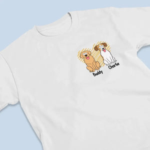 Best Dog Mom Ever - Dog Personalized Custom Back And Front Printed Unisex T-shirt - Gift For Pet Owners, Pet Lovers