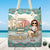 Just A Girl Who Love Beaches - Bestie Personalized Custom Beach Bag - Summer Vacation Gift For Best Friends, BFF, Sisters