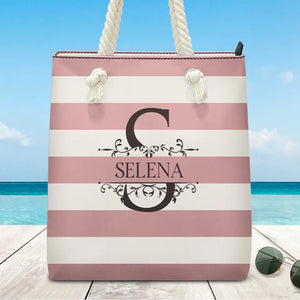 Let's Embark On The Ultimate Summer Tour - Bestie Personalized Custom Beach Bag - Summer Vacation Gift For Best Friends, BFF, Sisters