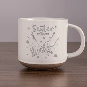 Bestie Forever - Bestie Personalized Custom Pottery Mug - Gift For Best Friends, BFF, Sisters