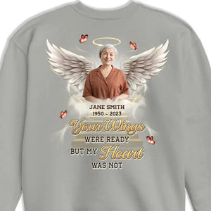 Custom Photo Always In My Heart - Memorial Personalized Custom Unisex T-shirt, Hoodie, Sweatshirt - Sympathy Gift For Family Members