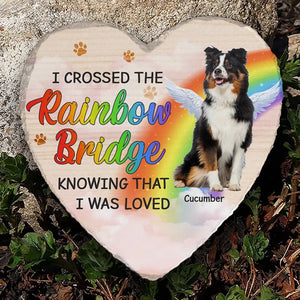 Custom Photo You Were My Favourite Hello And My Hardest Goodbye - Memorial Personalized Custom Heart Shaped Memorial Stone - Sympathy Gift For Pet Owners, Pet Lovers