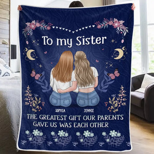 The Rarity And Invaluability Of Friendship
 - Bestie Personalized Custom Blanket - Gift For Best Friends, BFF, Sisters