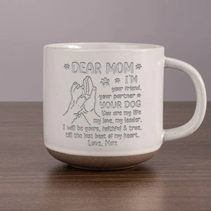 I'm Your Friend - Dog Personalized Custom Pottery Mug - Gift For Pet Owners, Pet Lovers