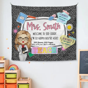 You're Doing An Amazing Job - Teacher Personalized Custom Tapestry - Gift For Teacher