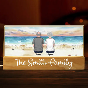 Summer Is A Great Time For Families To Reconnect - Family Personalized Custom Acrylic Letters 3D LED Night Light - Gift For Family Members