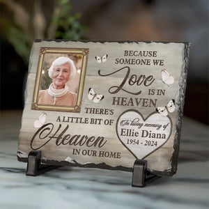 Custom Photo I Have So Much Of You In My Heart - Memorial Personalized Custom Rectangle Shaped Stone With Stand - Sympathy Gift For Family Members