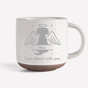 No Greater Companion, No Better Friend - Memorial Personalized Custom Pottery Mug - Sympathy Gift For Pet Owners, Pet Lovers