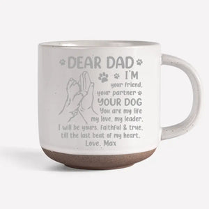 I'm Your Friend - Dog Personalized Custom Pottery Mug - Gift For Pet Owners, Pet Lovers