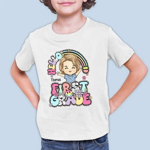 A Step Closer To Dreams - Personalized Custom Kid T-shirt - Back To School Gift For Kid