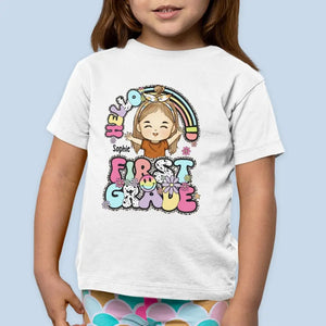 A Step Closer To Dreams - Personalized Custom Kid T-shirt - Back To School Gift For Kid