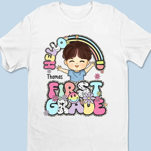 A Step Closer To Dreams - Personalized Custom Kid T-shirt - Back To School Gift For Kid