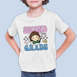 Classroom Conquest Achieved - Personalized Custom Kid T-shirt - Back To School Gift For Kid