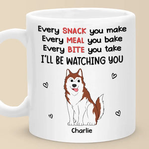 We Observe With Delight - Dog Personalized Custom Mug - Gift For Pet Owners, Pet Lovers