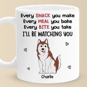 We Observe With Delight - Dog Personalized Custom Mug - Gift For Pet Owners, Pet Lovers