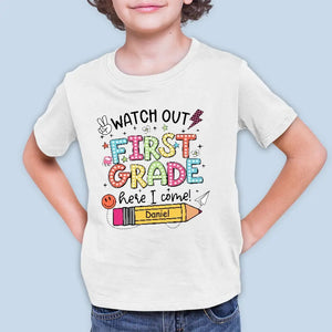 Back To School, Back To Cool - Personalized Custom Kid T-shirt - Back To School Gift For Kid