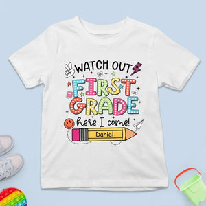 Back To School, Back To Cool - Personalized Custom Kid T-shirt - Back To School Gift For Kid