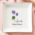 A Best Friend Is A Flower That Never Fades - Bestie Personalized Custom Jewelry Dish - Gift For Best Friends, BFF, Sisters