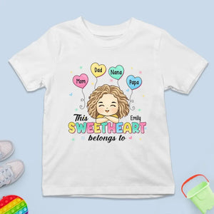 This Grandkid Belongs To - Personalized Custom Kid T-shirt - Gift For Kid