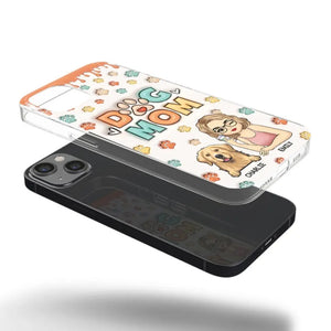 The Road To My Heart Is Filled With Paw Prints - Dog & Cat Personalized Custom 3D Inflated Effect Printed Clear Phone Case - Gift For Pet Owners, Pet Lovers