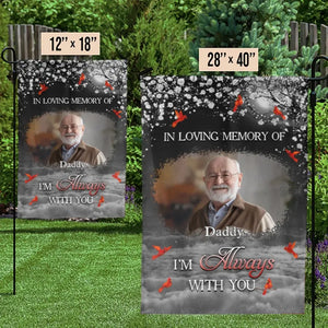 Custom Photo In Loving Memory - Memorial Personalized Custom Flag - Sympathy Gift For Family Members