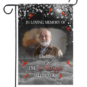 Custom Photo In Loving Memory - Memorial Personalized Custom Flag - Sympathy Gift For Family Members