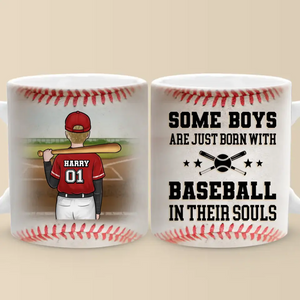 Hone Skills, Unburdened By Wins- Family Personalized Custom Mug - Gift For Family Members, Baseball Players, Baseball Lovers