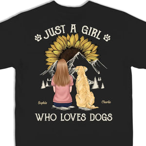 Dogs Never Lie About Love - Dog Personalized Custom Back Printed Unisex T-shirt, Hoodie, Sweatshirt - Gift For Pet Owners, Pet Lovers