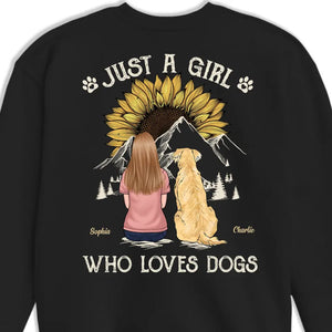 Dogs Never Lie About Love - Dog Personalized Custom Back Printed Unisex T-shirt, Hoodie, Sweatshirt - Gift For Pet Owners, Pet Lovers