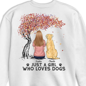 All You Need Is Love And A Dog - Dog Personalized Custom Back Printed Unisex T-shirt, Hoodie, Sweatshirt - Gift For Pet Owners, Pet Lovers