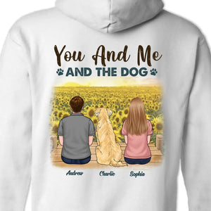 Our Most Trusted Allies - Dog & Cat Personalized Custom Back Printed Unisex T-shirt, Hoodie, Sweatshirt - Gift For Couples, Pet Owners, Pet Lovers