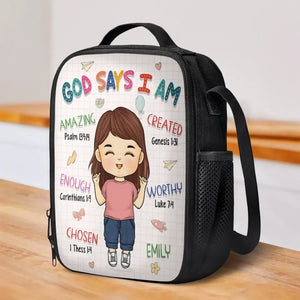 You Are The Best Version Of Yourself - Personalized Custom Lunch Bag - Back To School Gift For Kid