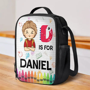 The Beginning Is Always Today - Personalized Custom Lunch Bag - Back To School Gift For Kid