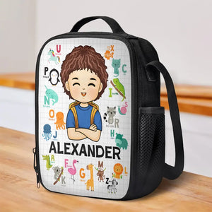 First Day Of Many Great Days - Personalized Custom Lunch Bag - Back To School Gift For Kid