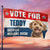 Custom Photo Forget About The Candidates, I'm Voting For My Pet - Dog & Cat Personalized Custom Flag - Gift For Pet Owners, Pet Lovers