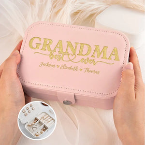 My Greatest Blessings Call Me Mom - Family Personalized Custom Jewelry Case - Gift For Mom, Grandma