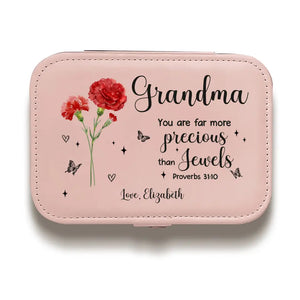 We Have Loved You Our Whole Lives - Family Personalized Custom Jewelry Case - Gift For Mom, Grandma