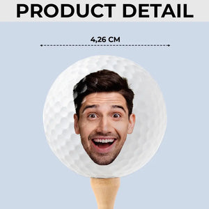 Custom Photo Golf Is The Best Retirement Plan - Personalized Custom Golf Ball - Gift For Sport Lovers, Sport Players