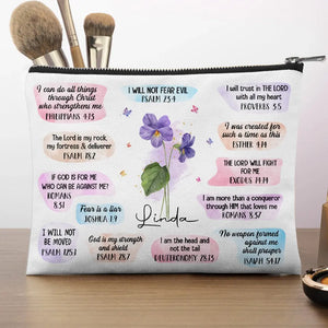 A Cosmetic Bag As Unique As Our Friendship - Bestie Personalized Custom Cosmetic Bag - Wedding Gift, Bridesmaid Gift For Best Friends, BFF, Sisters