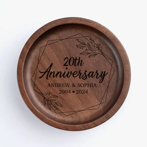 You And Me We Got This - Couple Personalized Custom Wooden Jewelry Dish - Gift For Husband Wife, Anniversary