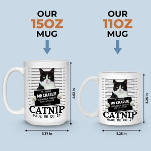 Custom Photo Think Pawsitive Be Pawerful - Dog & Cat Personalized Custom Mug - Gift For Pet Owners, Pet Lovers