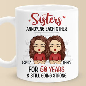 Siblings Are The Best Friends You'll Ever Have - Family Personalized Custom Mug - Gift For Siblings, Brothers, Sisters