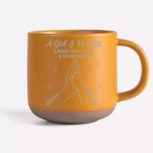 Keep Calm And Pet A Dog - Dog & Cat Personalized Custom Pottery Mug - Gift For Pet Owners, Pet Lovers