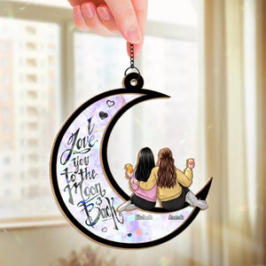 Stellar Soulmates, Unfailing Love - Bestie Personalized Window Hanging Suncatcher - Christmas Gift For Best Friends, BFF, Sisters